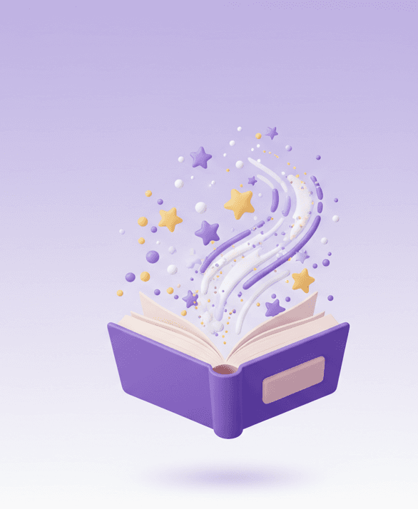 Illustrated children's storybook with the StoryKind logo